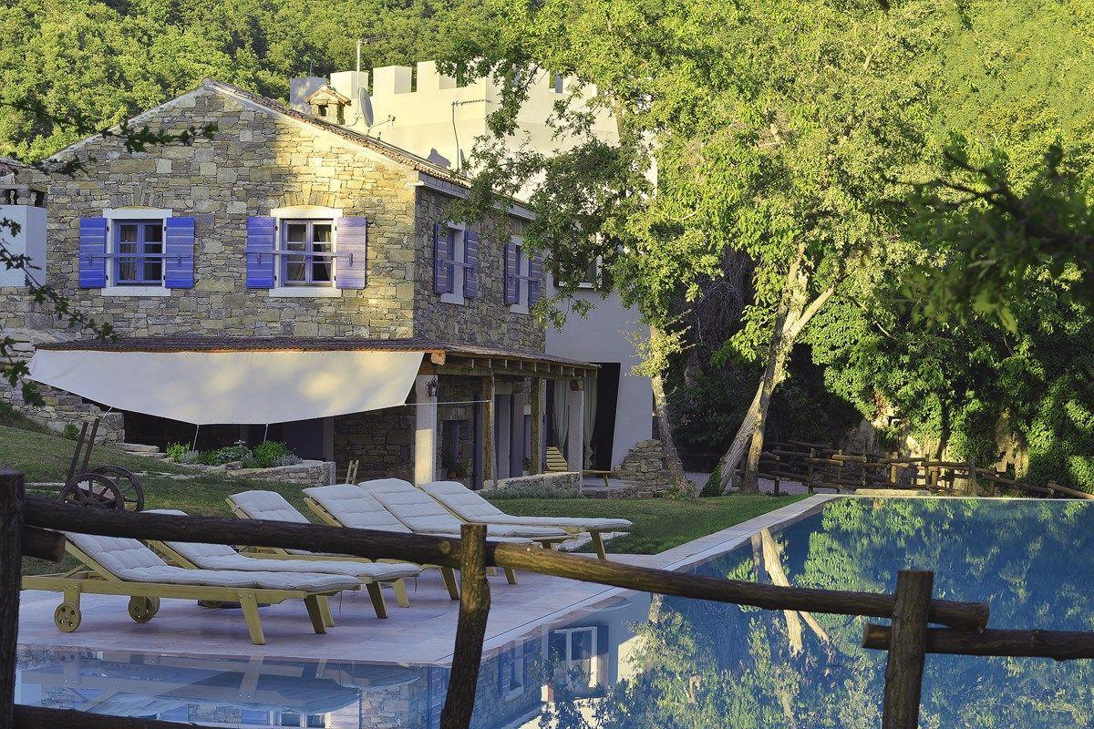 Villa Torrecorta Groznjan Bagian luar foto