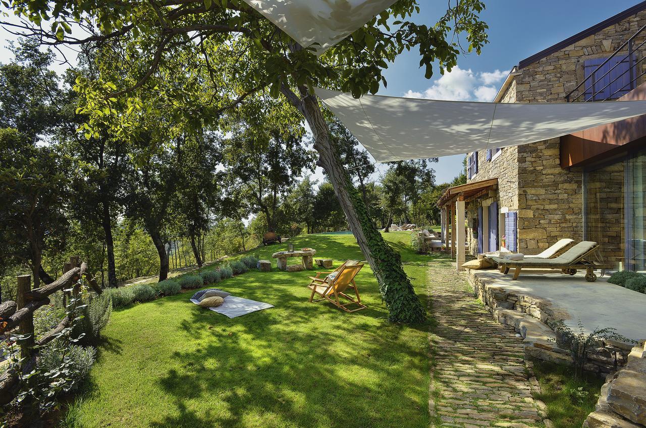 Villa Torrecorta Groznjan Bagian luar foto